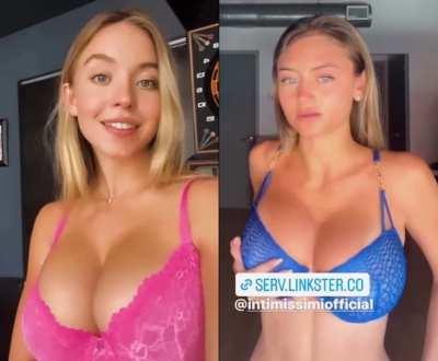 Sydney Sweeney and Leni Klum