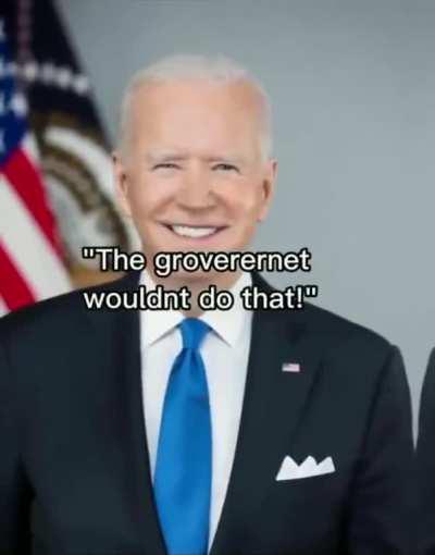 The government wouldn't do that!