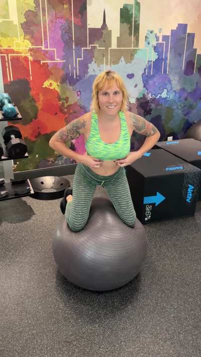 Working on my balance in Dallas tx