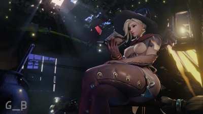 Mercy wants to get lewd [Overwatch]