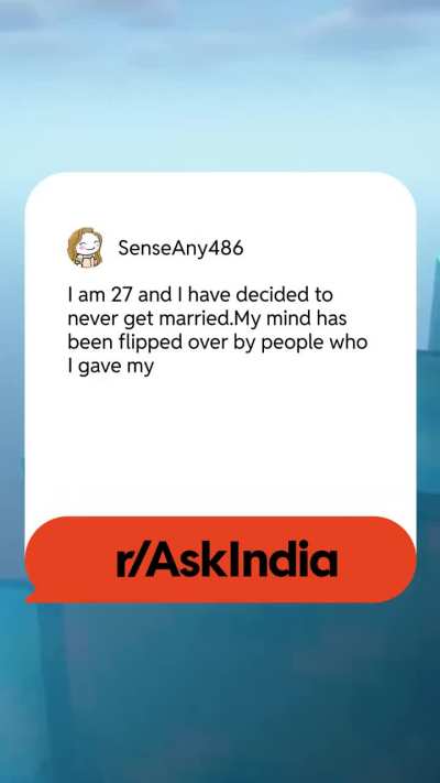 Guys and girls who decided not to get married ever. What were your reasons?