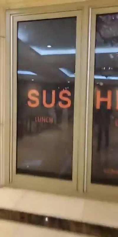 Michael deciding where to eat