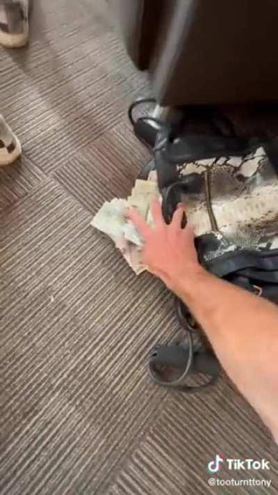 Interesting way to put your dad in retirement.