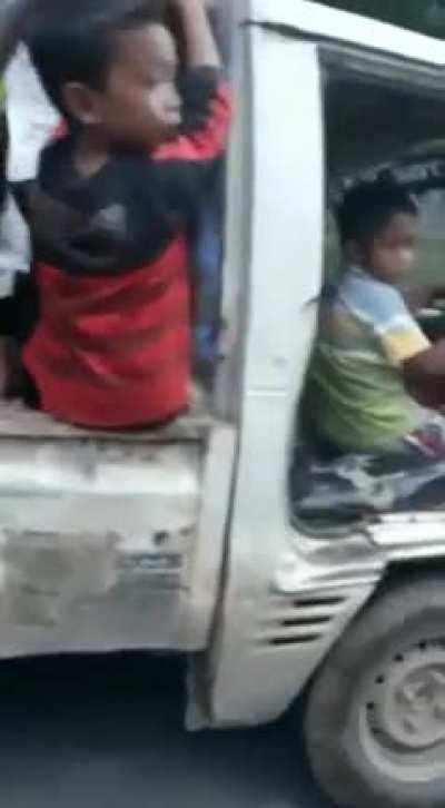 Me and the boys on our way to end transphobia in Andaman Islands