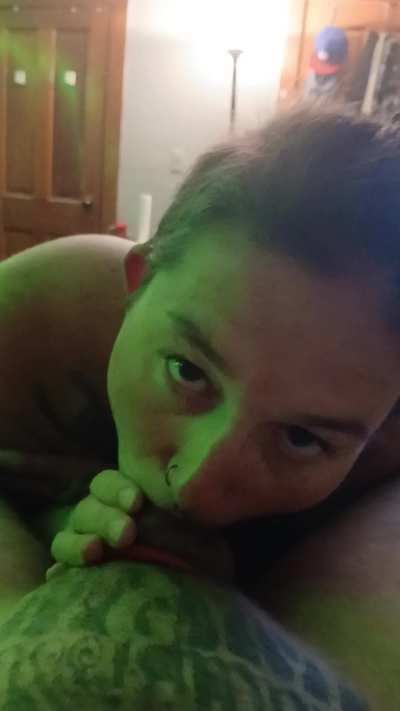 Love to blow his tattooed dick 37f