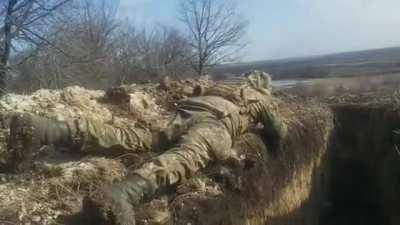 Ukrainian sniper at work