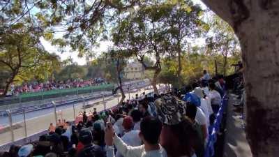 Whole race was looking at the cars and going ohhhhh shiiiieeett. Thank you formula e for giving us this unbelievable experience