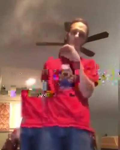 Dudes whole personality changed in an instant