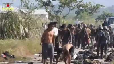 Videos Showing the Arakan Army (AA) fighting the Myanmar Junta, ARSA, and RSO in Maungdaw Township, Rakhine State (November 8-December 8) [BGP Post 5 Captured; some English subtitles; music from sources] (Credit to Voice of Yangon for the subtitles)