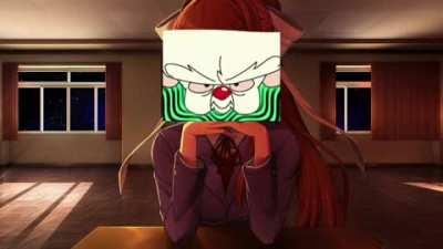 The Brain (Animaniacs/Pinky and The Brain) sings Your Reality (Doki Doki Literature Club) because yes