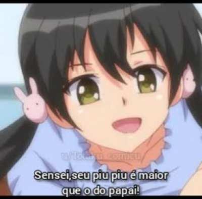 Viado nem ligo mais pra hentai na moral mesmo mais eu vi esse Meme e to querendo saber, se for lolicon chama no DM, não sei como funciona DM mais vcs me explicam nos comentarios, mais namoral me conta que porra é essa mano, curiosidade ficou maior que um 