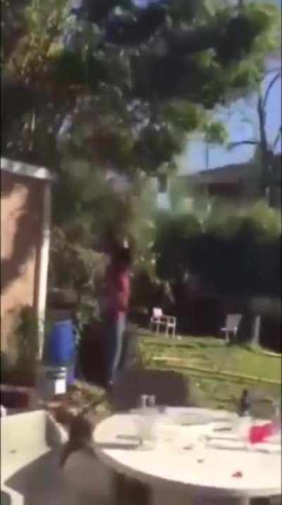 Tarzan goes: haaaaaaa