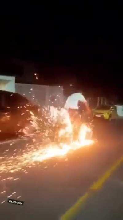 Bro thinks he's GhostRider