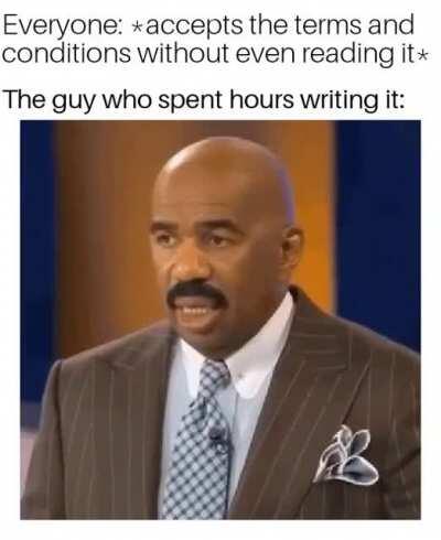 Well that's not fair