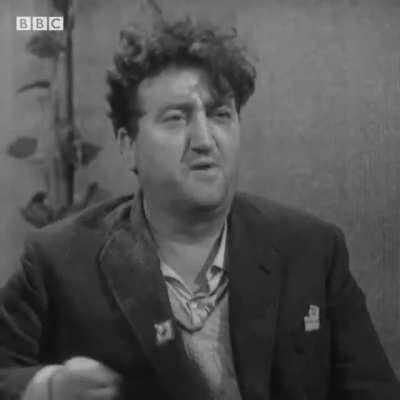 Brendan Behan on BBC, 21st of April 1959