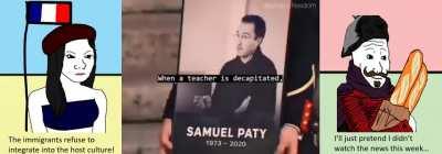 I pray for the French people