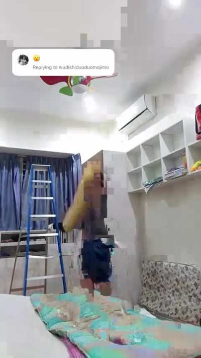 If this was your upstairs neighbour WWYD?