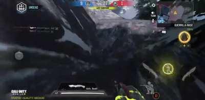 Somehow got outside the map. (Lol)