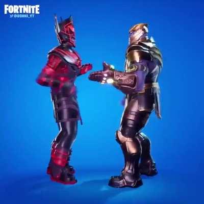 Joining forces to destroy the Fortnite Island in Chapter 2 Season X (credit:D3NNI_yt)