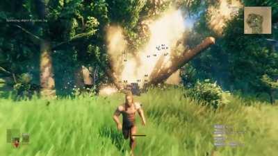 I created a mod that spawns logs and tries to kill you