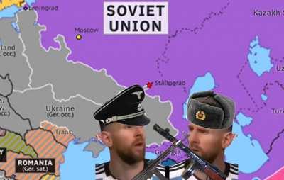 Eastern front be like: