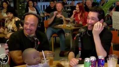 Ari Shaffir hooked up to lie detector test asked his opinion on comedy ability of Brendan Schaub