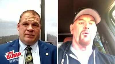 Kane has been inducted to the WWE Hall of Fame class of 2021 and the Undertaker had the honor to tell him.