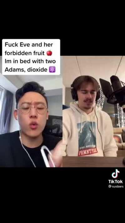 His bars fit right in Tha booty