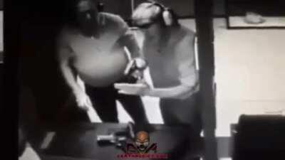 Let’s point a *suspected* empty chamber to my hand