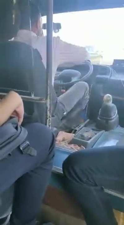 Bus drivers in egypt
