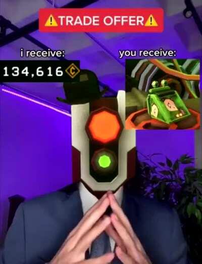 POV: Lloyd gives you a trade offer