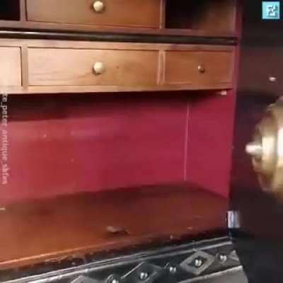 Amazing antique safes with exceptional craftsmanship.