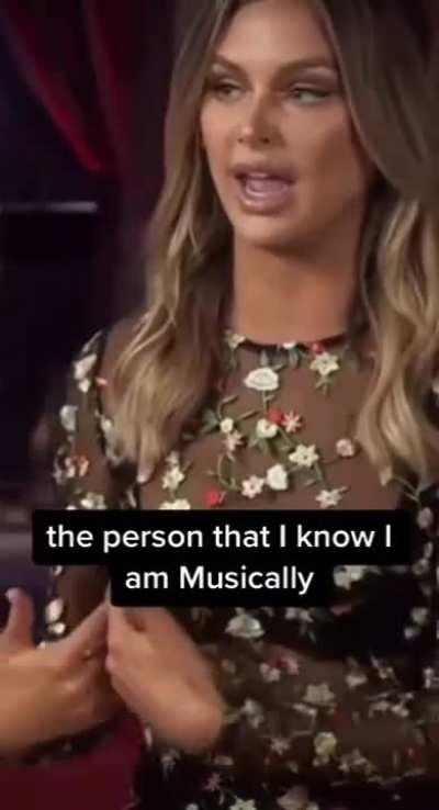 To keep it to herself