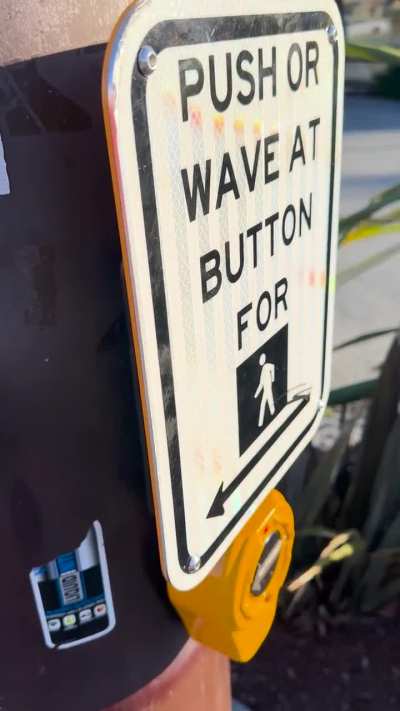 Zuck is on Redwood City’s pedestrian crossing!!!