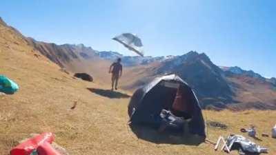 My tent people need me