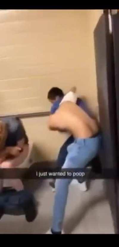 he just wanted to 💩 men