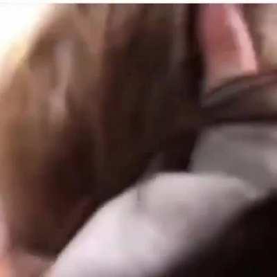 She didn't expect him to hit her back, oh well