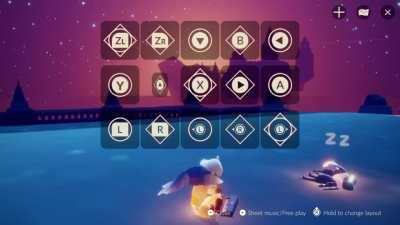 playing some music for some sleeping skykids (sadly there are a couple mistakes) *marked spoiler for oob*