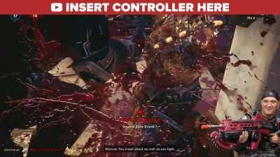 I built a life-size lancer motion controller to play Gears of War