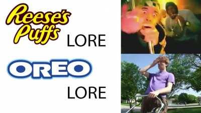 Resse's Puffs Lore vs. Oreo Lore