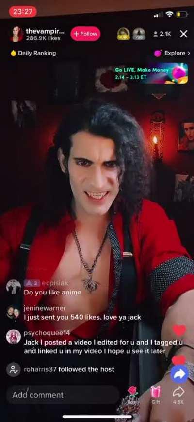 Just Vampire things (credit: @thevampirejacktownson)