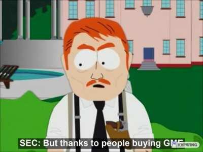 SEC Justifying their decision to ignore blatant market manipulation, and investigate retail investors