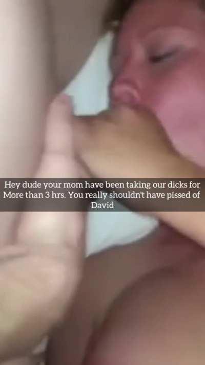 Bullies send Snaps of Gangbanging my Mom part[2/4]