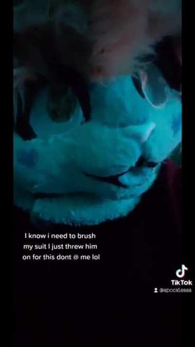 sorry im in my fursuit lol, but I had to respond to this and wanted to share it- hope its okay here! ill comment link to full video