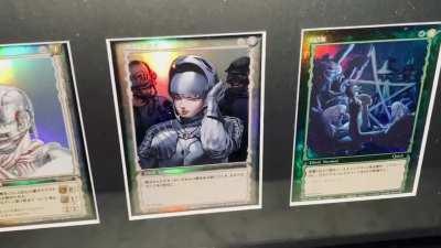 Did something special for my small Berserk TCG Collection