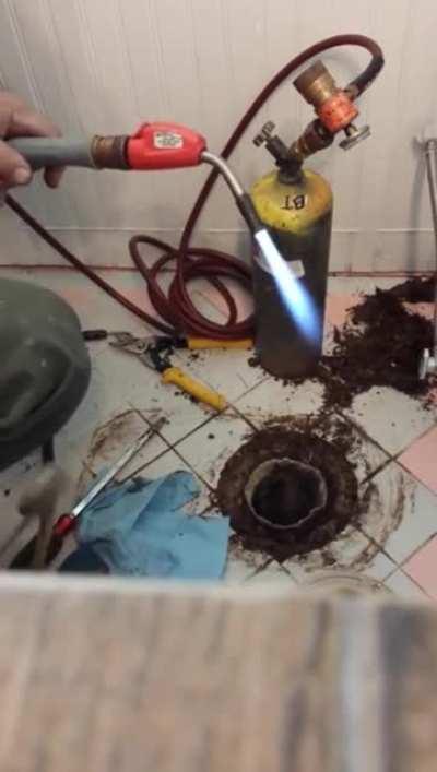 Ever see a plumber shit his pants