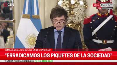 Javier Milei: “Los delincuentes no van a poder solicitar cambio de penal bajo el paraguas de identidad de género”