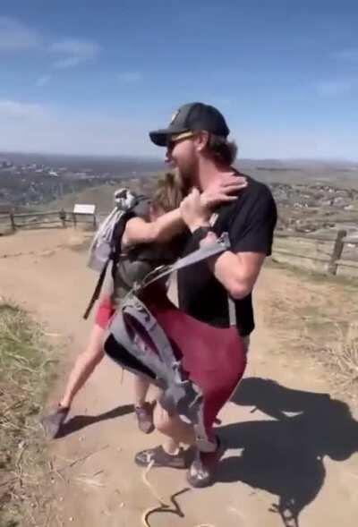 Fake snake behind you