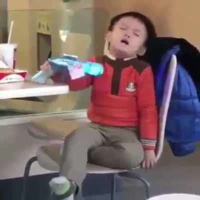 How to skip the “sits too close to the TV” phase and go straight for the “needs glasses immediately” phase.