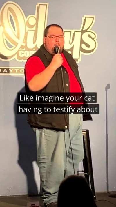 Brand new bit. First time telling on stage. Still needs work but there’s promise. 